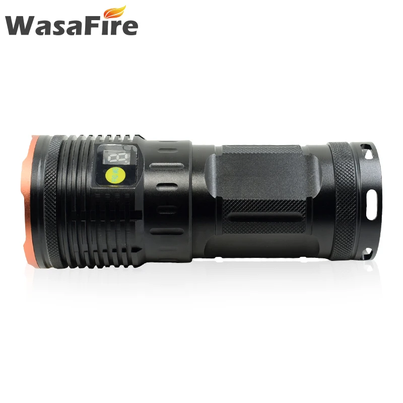 

Big Promotion Ultra Bright LED Flashlight V3 8000LM Aluminum Waterproof Torch Rechargeable Lantern For Camping Hunting