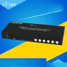 4 порт HDMI коммутатор Опора аудио конвертера к 3D ARC в 1 из HDMI Splitter Аудио экстрактор мини портативный адаптер