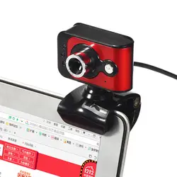 20mp USB 2.0 HD веб-Камера 3 светодиодных PC камера Камера Встроенный микрофон для настольного компьютера ноутбука tv