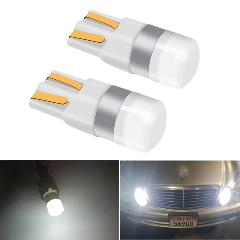

2x T10 W5W 168 Canbus LED Parking Light For Mercedes Benz W211 W210 W124 W212 W204 W203 W205 W220 W221 C204 Car Interior Lights