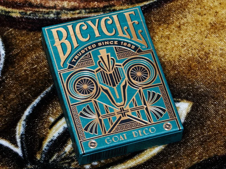 Bicycle Goat Deco Deck Standard Playing Cards USPCC Limited Edition Sealed New Magic Cards Magic Props Close Up Magic Tricks