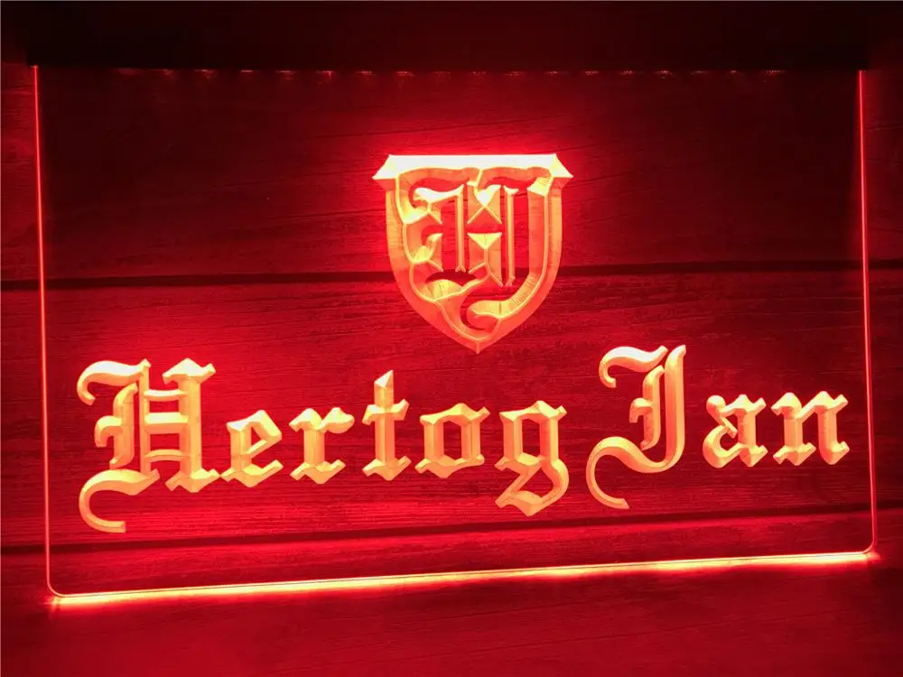 A234 Hertog Jan Bar голландское пиво пластиковые поделки светодиодный неоновые световые