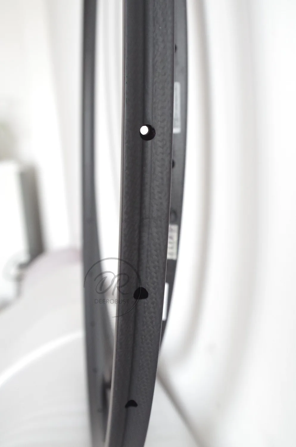 Flash Deal Flyweight 260g 700c 20mm x 23mm 3k matte Tubular Cyclocross Bike Carbon Rims Road Disc Brake Bicycle Rim CX Wheel 24 28 holes 5