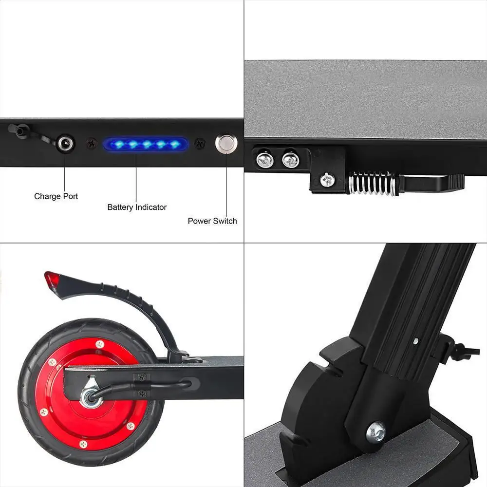 Top [EU Stock] NEW Version Megawheels S1-3 Portable Folding Electric Kick Scooter 250W Motor 23km/h e scooter XIAOMI M365 Scooter 5