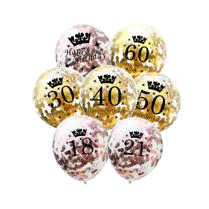 5pcs-12inch-Inflatable-Confetti-Latex-Balloons-16-18-21-30-40-50-60-Anniversary-Birthday-Balloon