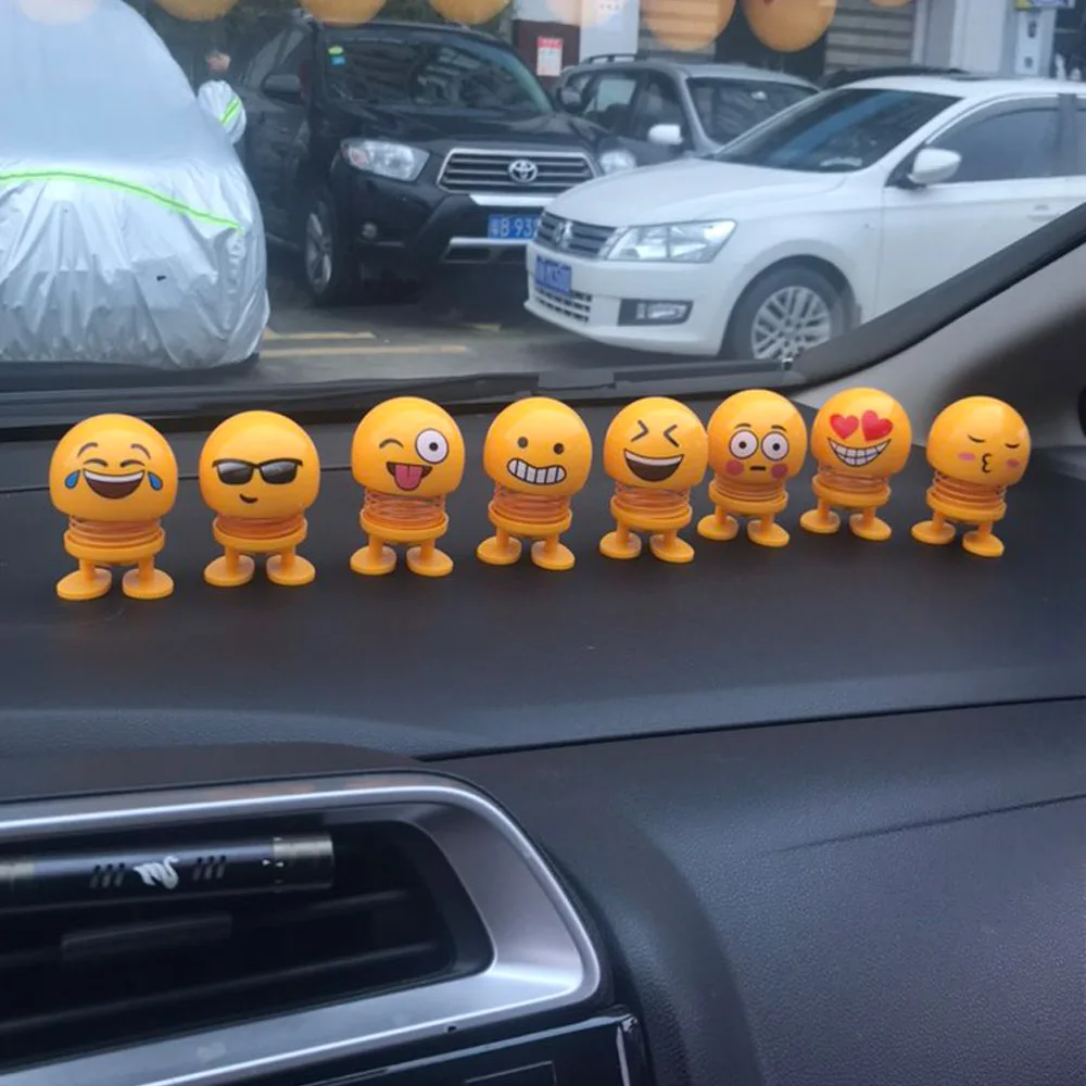 

Furniture Cartoon Model Shake Head Toy Resin Ornament Auto Car Interior Decoration Doll Accessories Gift Trim