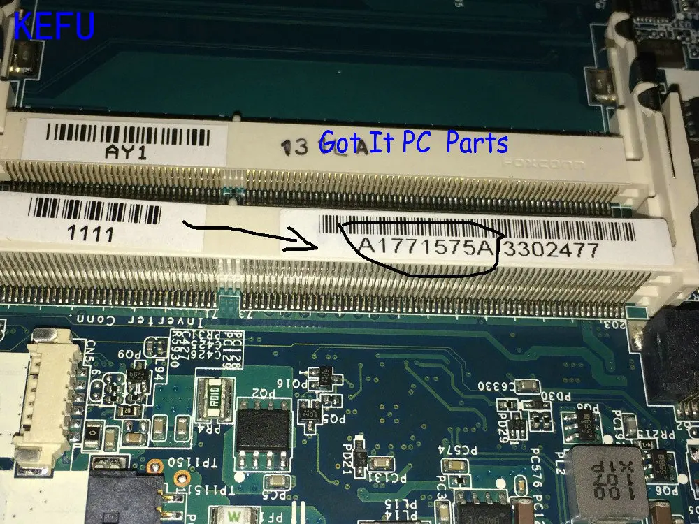 

KEFU STOCK 100% NEW LAPTOP MOTHERBOARD A1771575A MBX-224 For Sony VPCEB Notebook pc COMPARE BEFORE ORDER