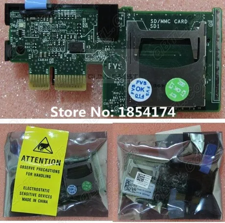 NEW Dell R720 R620 R720xd Dual SD Card Module Reader 6YFN5 06YFN5