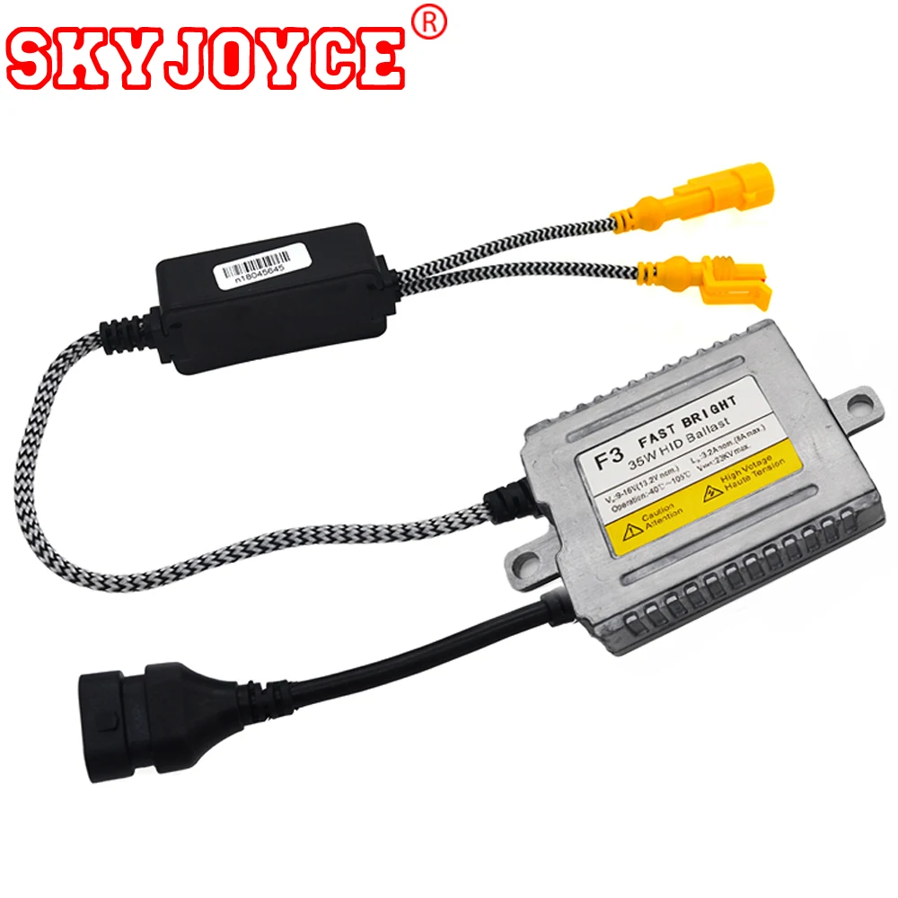 

SKYJOYCE 1 X Fast Bright 35W Ballast DLT F3 for hid xenon kit car headlight bulbs H1 H7 H4 bixenon Reactor Power Ignition box