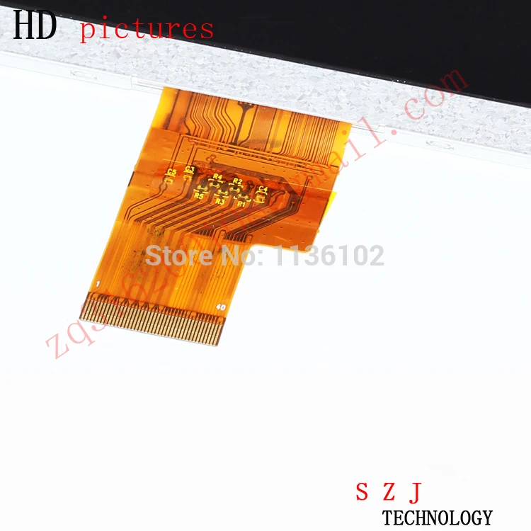 7 ''дюймовый планшетный ПК HJ070NA-13A M1-A1 для A500 A100, 1024*600 LVDS ЖК-дисплей Панель экрана