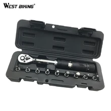 WEST BIKING 1/4'' 2-14NM Bike Torque Wrench Set Mechanical Torque Spanner Bicycle Repair Tools Kit Manual Wrenches Hand Tool Set WEST BIKING 1/4'' 2-14NM Bike Torque Wrench Set Mechanical Torque Spanner Bicycle Repair Tools Kit Manual Wrenches Hand Tool Set
