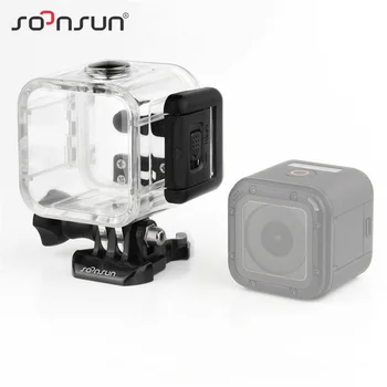 

SOONSUN 45M Underwater Waterproof Protective Diving Housing Case Box for GoPro Hero 4 Hero4 5 Session Camera