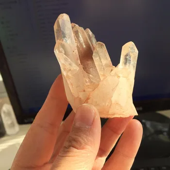 

121g Natural Clear Rough Crystal and Special High Quality Quartz Crystal Cluster Specimen Stone Home Doecoration