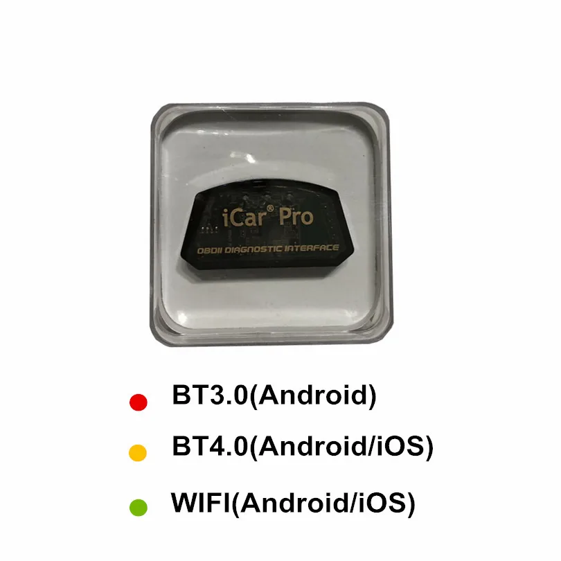 Vgate Икар Pro Bluetooth 4,0/WI-FI OBD2 сканер для Android/IOS автомобилей инструмент диагностики ELM327 v1.5 Икар Pro bluetooth/WI-FI сканер