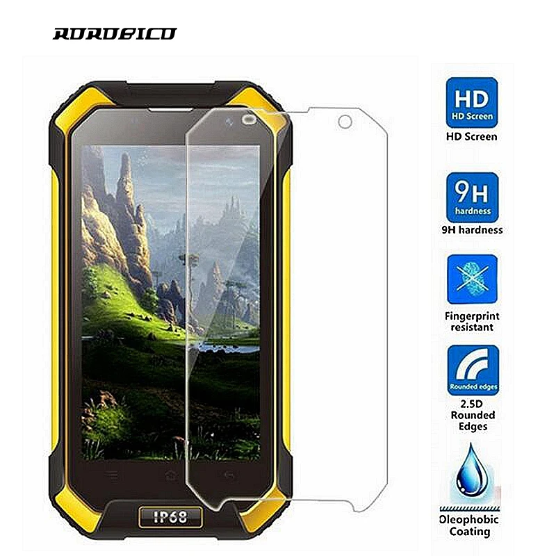 ROROBICO закаленное стекло для Blackview Bv6000 Bv6000S защита экрана 2.5D 0 26 мм ультратонкая 9H HD