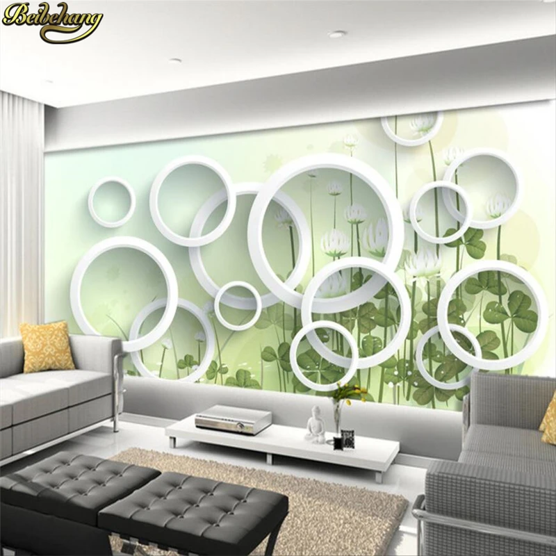 

beibehang Simple elegant Papel De Parede Para Waterfall TV Background Large Murals wall paper 3D Photo mural Wallpaper for wall