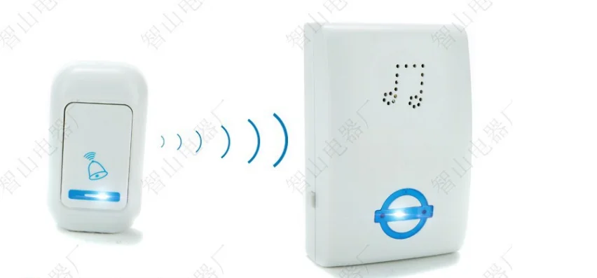 

DC 3W LED 32 Tune Songs Music Sound Voice Wireless Chime Door Room Gate Bell Digital Door bell + Remote Controller control
