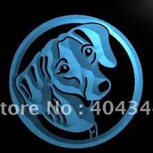 LB665-щенок таксы ПЭТ светодиодный неоновый свет знак