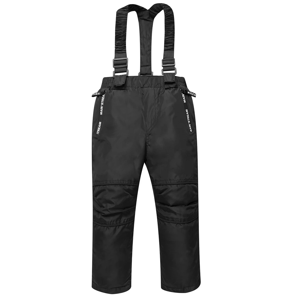 Winter Overalls Waterproof Girls Jumpsuit Warm Duck Down Baby Boy