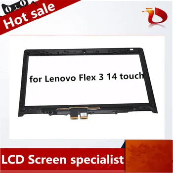 

Free Shipping 14'' Touch Screen Digitizer Glass for Lenovo FLEX 3 14 with Bezel for Lenovo Yoga 500 14 series Yoga 500 14ACL 14I