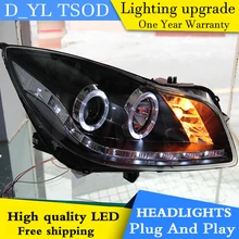 DY_L Автомобиль Стайлинг фара для Buick Regal 2009-2012 светодиодный фары DRL H7/D2H HID Xenon Биксеноновые линзы