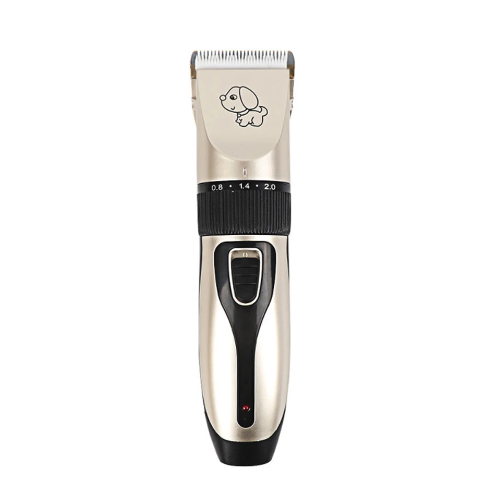 Kaufen 2018 wiederaufladbare Low Noise Pet Haar Clipper Remover Cutter Grooming Katze Hund Haar Trimmer Elektrische Haustiere Haar Cut Maschine