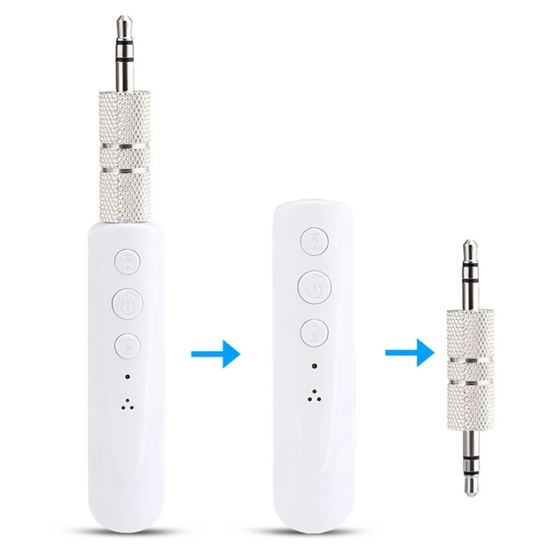 

Wireless Bluetooth Aux Audio Receiver Adapter 4.1 Bluetooth Handsfree Car Kit 3.5mm Jack Aux Bluetooth Hands Free Music Receiver