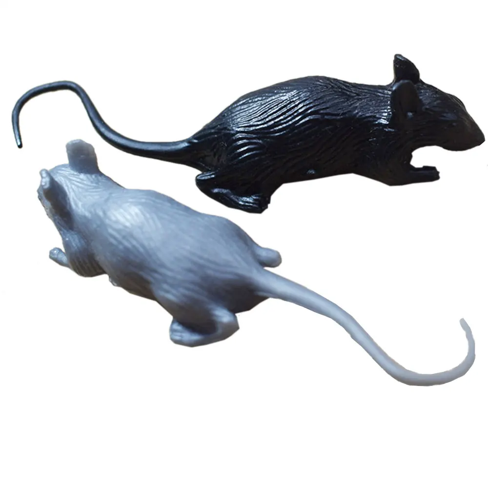 

2PCS April Fool's Day Toys Simulation Mini Mouse Lifelike Mice Prank Kid Holloween Funny Trick Joke Toy Home Decor