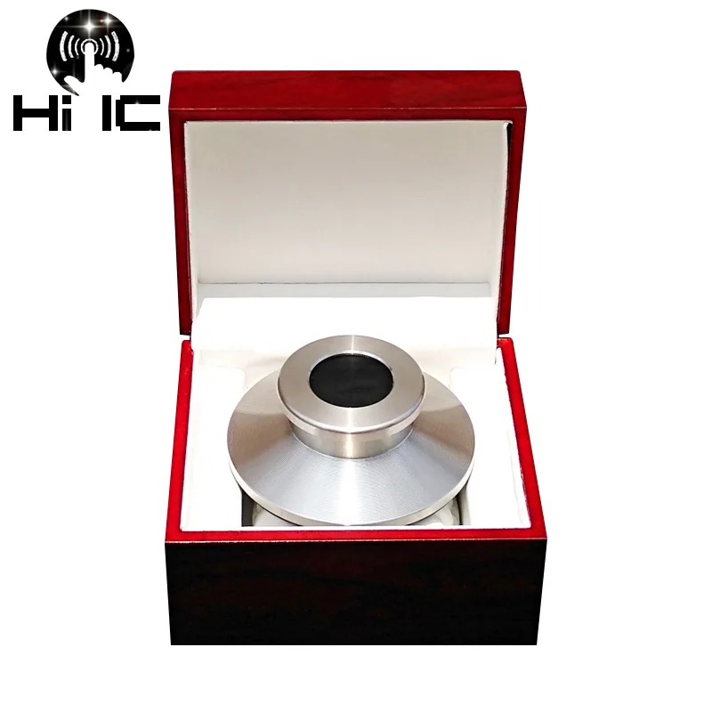 

High-End POM LP Vinyl Turntables Disc Stabilizer Record Weight/Clamp Turntable Vibration Balanced With Wooden Package Box