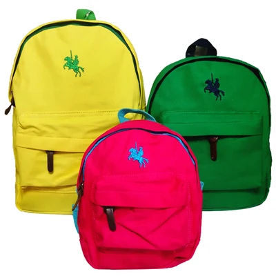 2019 الأطفال على ظهره الاطفال الحقائب المدرسية للأولاد الفتيات في الروضة Poloo قماش حقائب صغيرة حقائب رضع طفل على ظهره