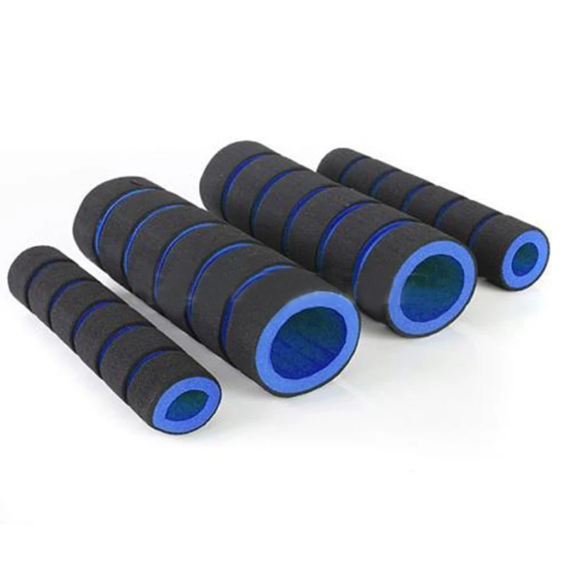 

4 X Motorcycle Bike Cycling Handle Bar Grip + Brake Clutch Lever Soft Foam Cover