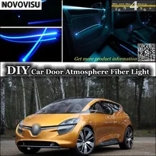 Novovisu для Renault в виде буквы «R» Космос космического пространства подкладке окружающий свет атмосферу волоконно-оптического диапазона огни внутри двери Панель освещения