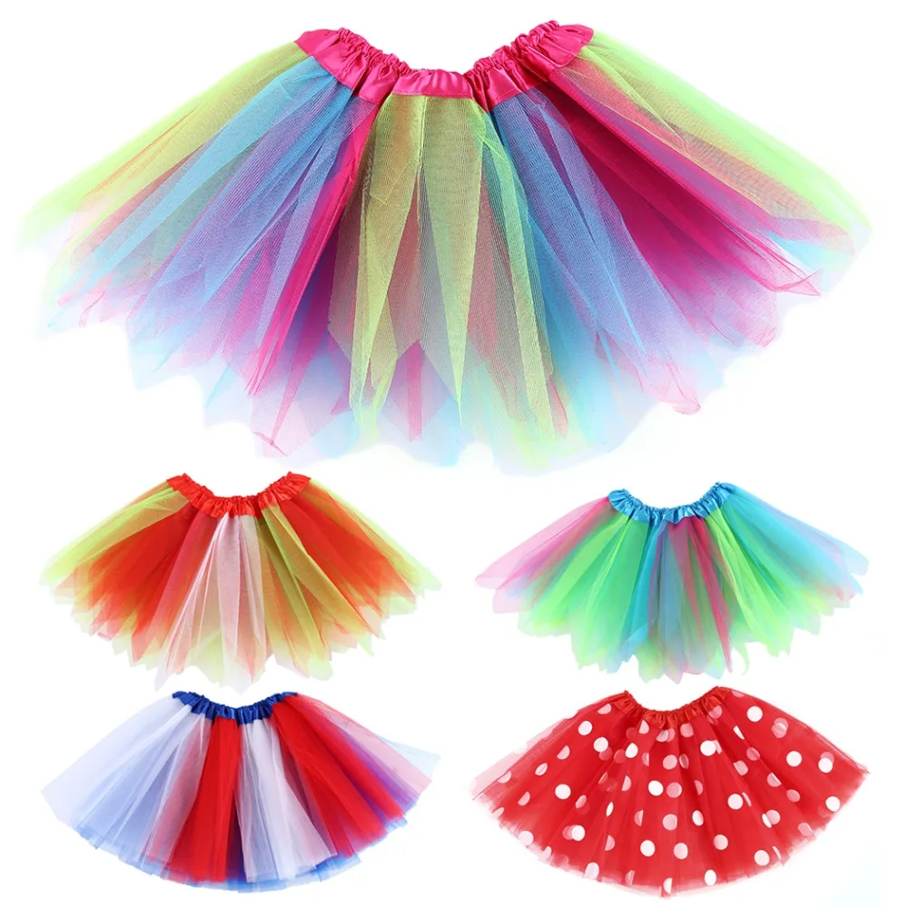 3 8Years Summer Style Girl Skirt Baby Kids Children Tutu Skirt Short