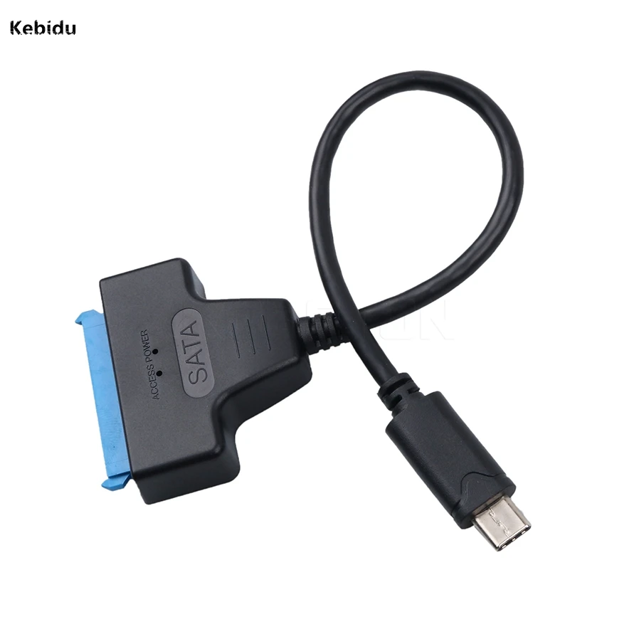Kebidu USB 3. 0 Type C к SATA кабелям конвертер 3 1 дюйма HDD/SSD жесткий диск проводной