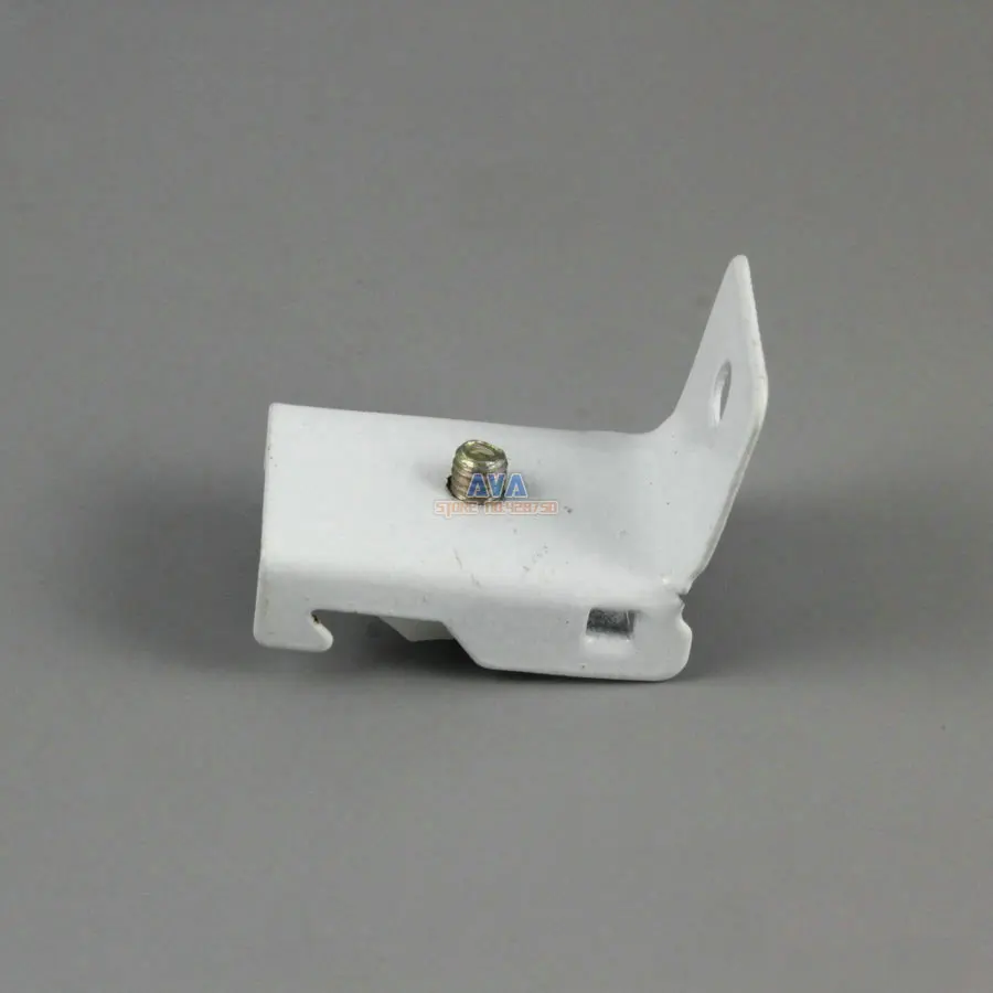 20 Pieces L Shape Curtain Track Bracket Curtain Track Brace 30x20x24mm