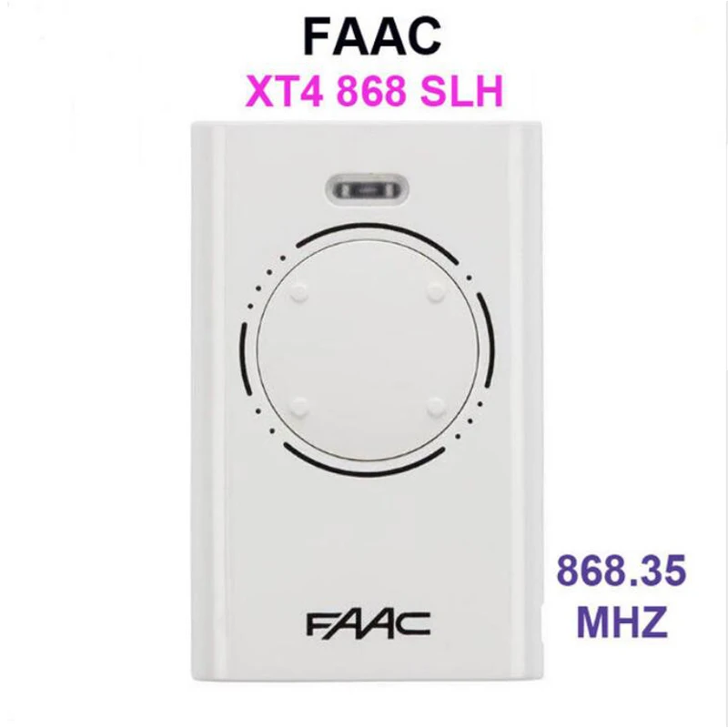 Пульт дистанционного управления по радио для XT2 868 SLH FAAC XT2 XT4 868 SLH LR 868,35 МГц Пульты ДУ красивые - Цвет: XT4 868