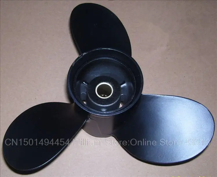 

Free shipping Propeller for Tohatsu Hidea 2-4 stroke of 9.8 or 12 Hp outboard motor aluminum propeller F8.5 inch
