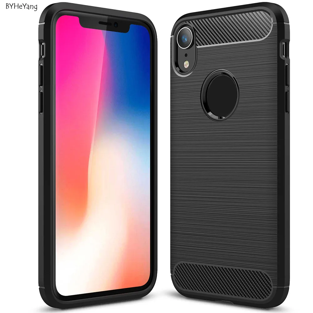 For iPhone XR Soft Silicone TPU Case For iPhone XR Back