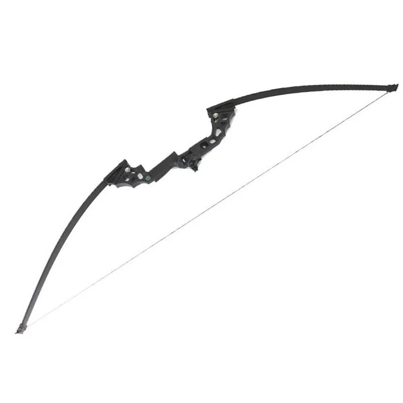 51 inch Archery Hunting Bow Right Hand 40lbs Fishing Bow CNC Alloy Riser Arcehry Hunting Straight Long Bow Outdoor Shooting fish