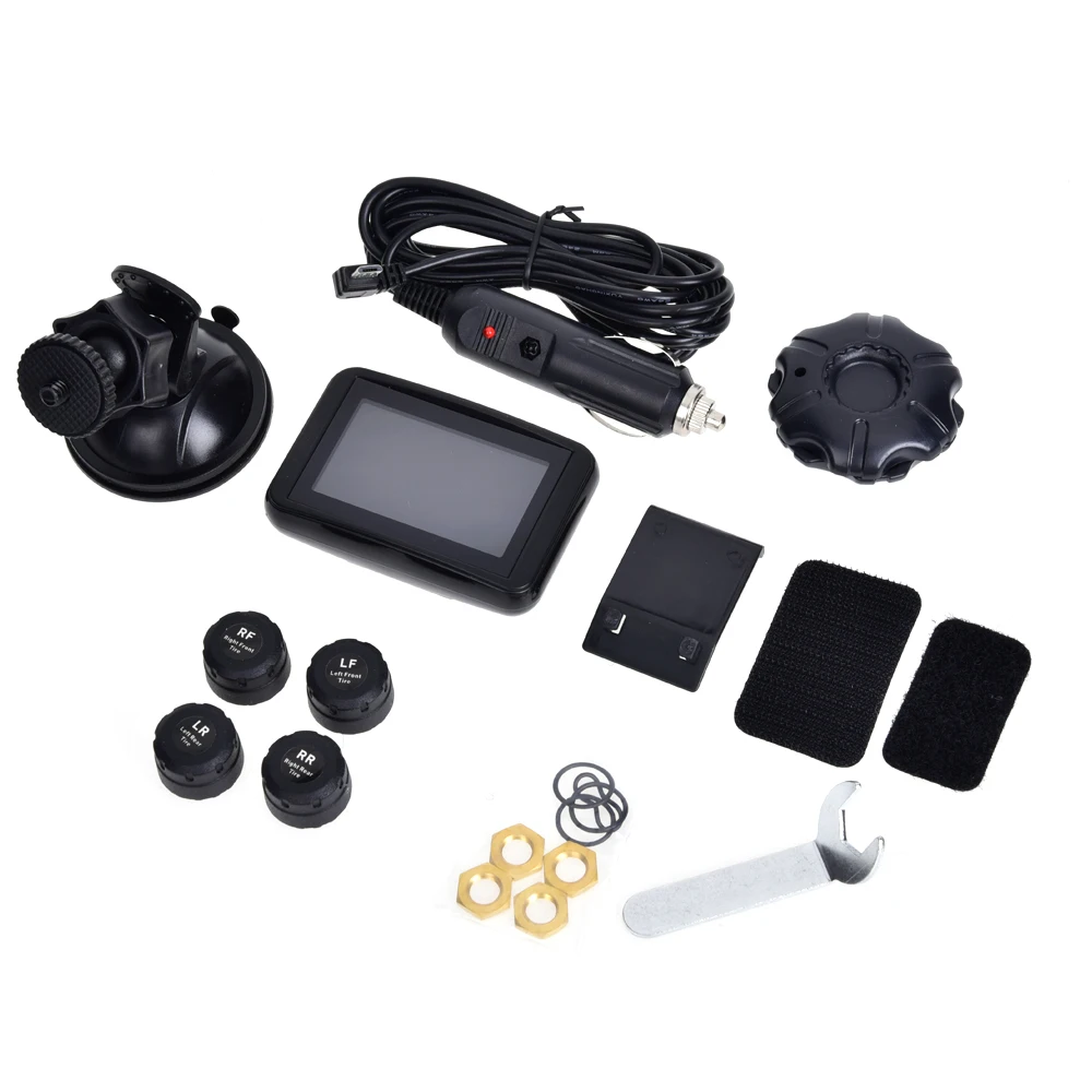 CARCHET TPMS Systems Tire Pressure Monitoring System Wireless Car Tire Pressure Alarm LCD DVD 4 Sensors for Toyota Hyundai etc CARCHET TPMS Systems Tire Pressure Monitoring System Wireless Car Tire Pressure Alarm LCD DVD 4 Sensors for Toyota Hyundai etc