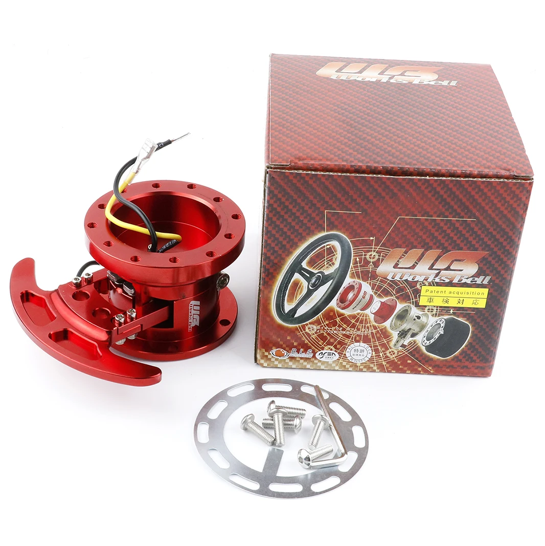 

WORKS BELL Racing Steering Wheel Quick Release Hub Kit Adapter Body Removable Snap Off Boss Kit