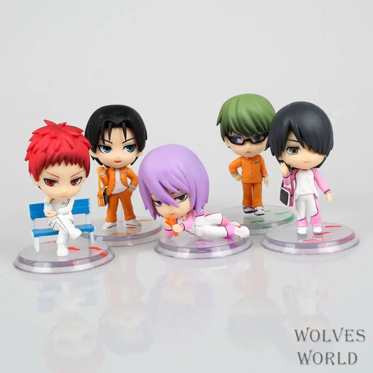 Anime Kuroko Basketball Midorima Shintaro Murasakibara Atsushi Akashi