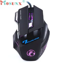 DCL высокое качество 3200 dpi светодиодный оптический 7D USB Проводная игровая мышь для ПК ноутбук игра NOV25