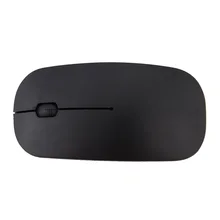Souris sans fil optique 2.4 Ghz récepteur USB Ultra-mince ordinateur souris d'ordinateur portable de jeu/souris de bureau Sem Fio livraison directe(China)
