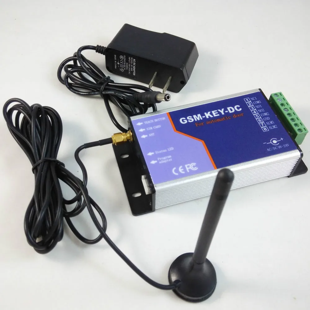 

GSM-KEY-DC200 Free shipping automatic door remote control / Support SMS customized command to control (QUAD BAND)