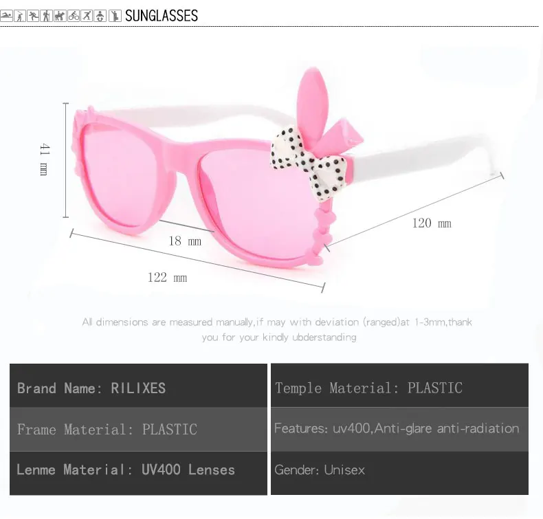 Kids Sunglasses Grils Lovely Baby Sunglasses Children Glasses Sun Glasses For Boys Gafas De Sol (4)