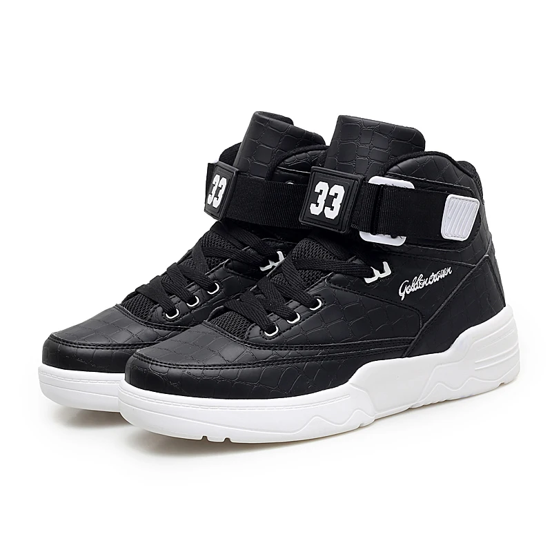 

2019 Man High-top Basketball Shoes Men's Cushioning Light Basketball Sneakers Anti-skid Breathable Outdoor Sports Basket Homme