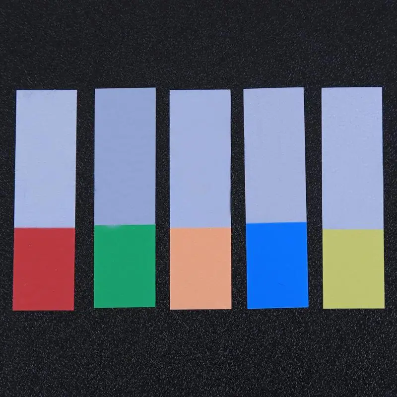 100 шт прозрачные цветные пластиковые индексные ярлыки флаг липкая заметка поучка страница марка наклейки почтовая марка офисные товары для папилария