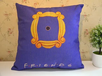 

New Zippered Pillow Cushion 17x17 Inch For Friends Monica Door Photo Frame