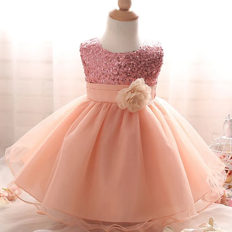 

Toddler Baby Party Frocks Little Girls Dress Baby Girl Christening Gown Kids Party Summer Clothing Princess Dresses For 1 2 Yrs